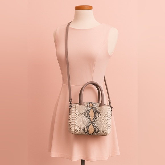 a new day Handbags - ✨ Pre-Loved A New Day Faux Snakeskin Crossbody ✨